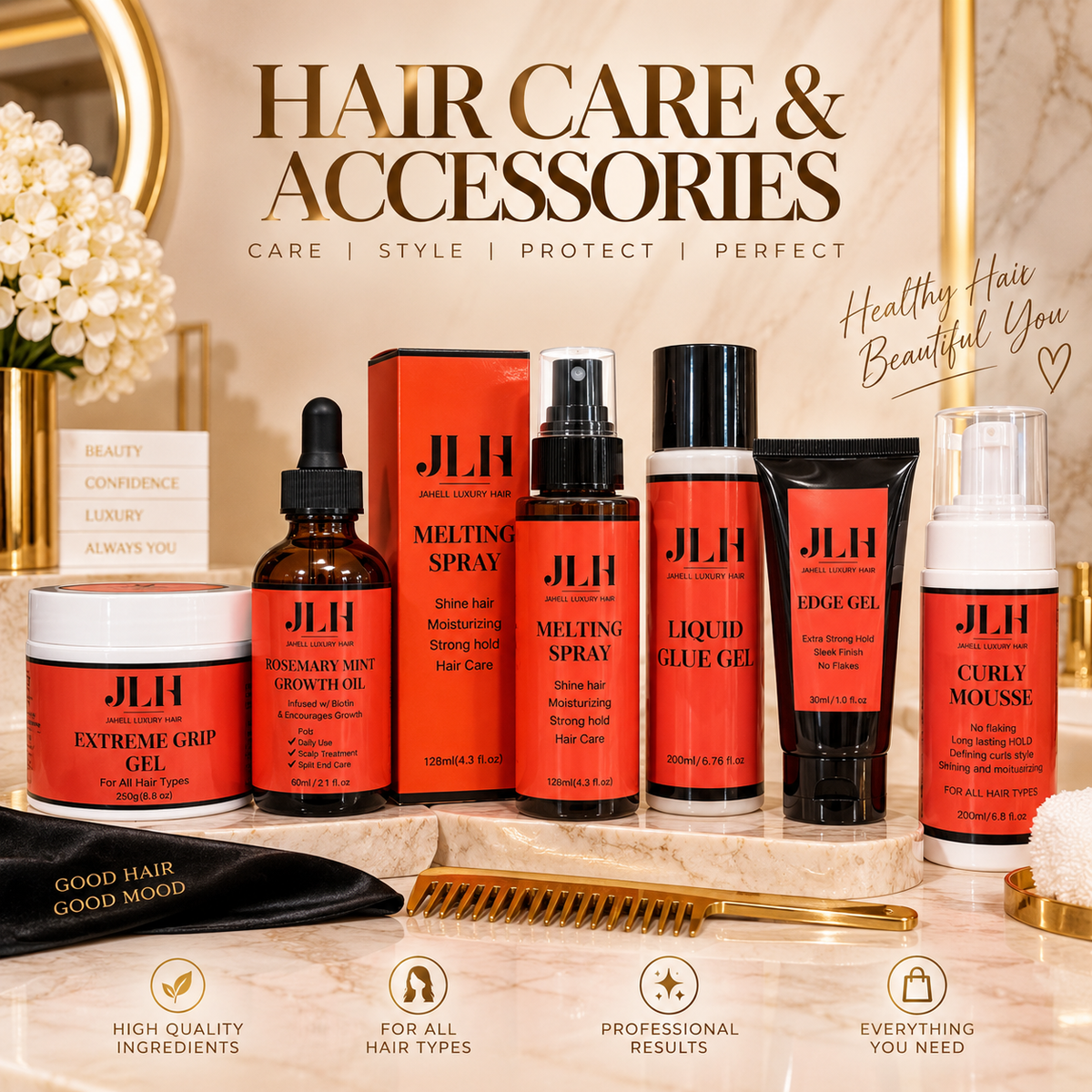 HAIRCARE & ACCESSOIRES